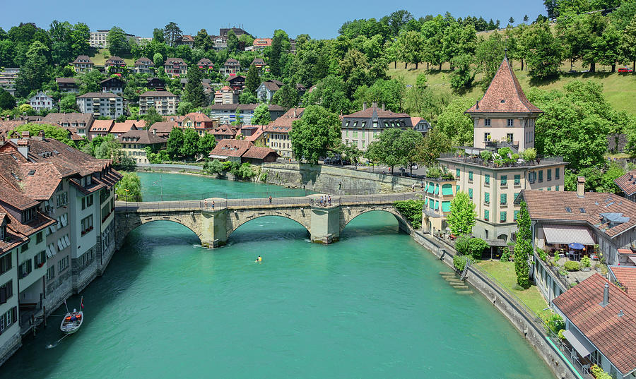 The Beauty of Bern, Switzerland Photograph by Marcy Wielfaert