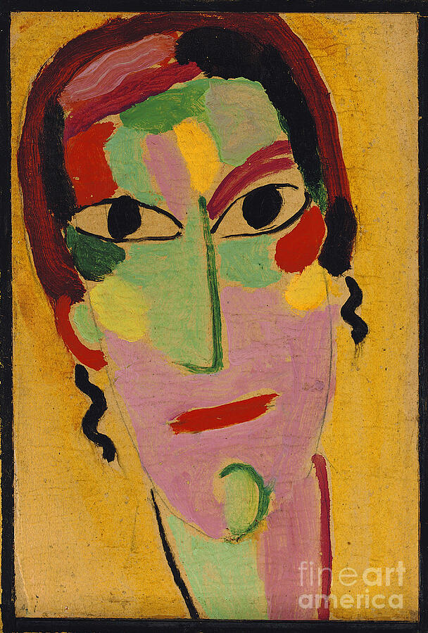 The Beauty of 'Mystical Head Fully Awakened' by Alexej von Jawlensky ...