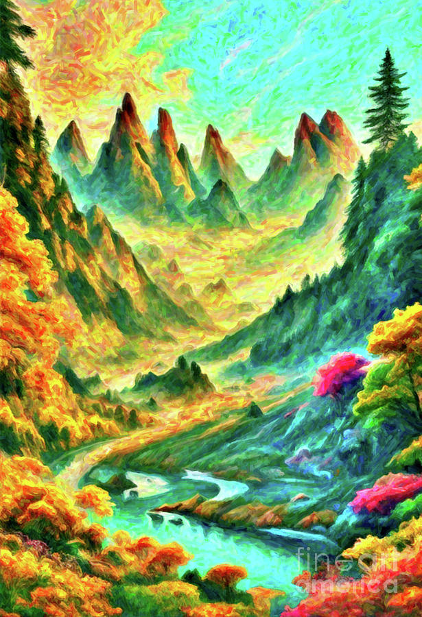 The beauty of nature  Painting by Digitly
