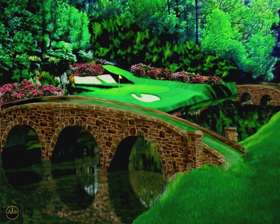 The Beauty of the Masters Cropped version Painting by Ron Chambers