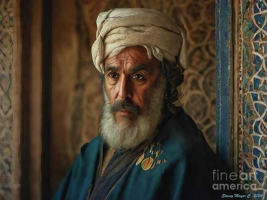 The Bedouin Digital Art by Stacey Mayer The Bedouin Digital Art by Stacey Mayer