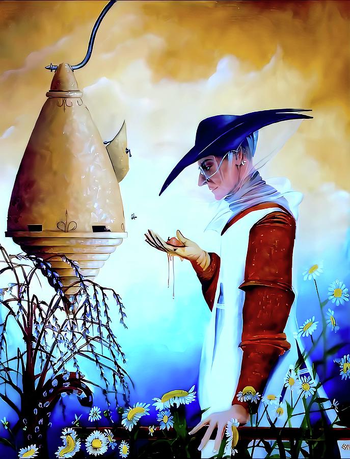 The Bee Keeper Painting by Charles McWhorter - Fine Art America