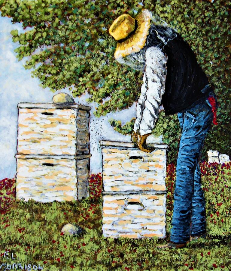 The Bee Keeper Painting by Frank Morrison