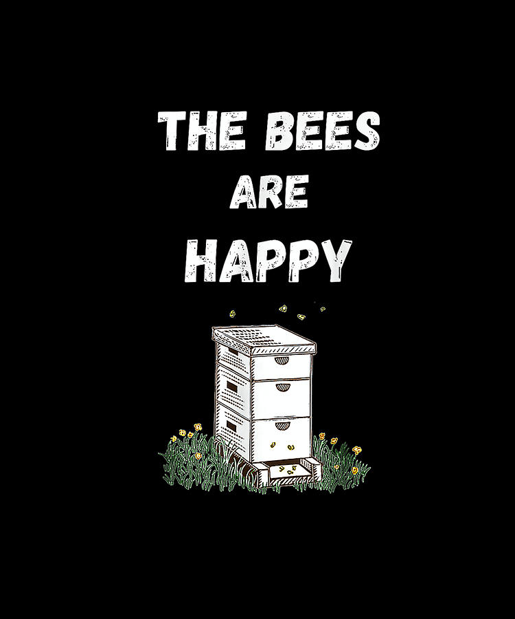 The Bees Are Happy Valheim Nordic Funny Online Gamer T-Shirt
