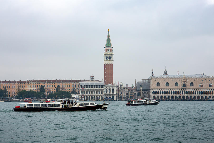 The Bell Tower of St Marks Basilica in Venice Photograph by Daisuke Kishi