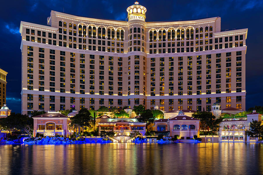 The Bellagio Hotel and Casino Photograph by Clint Buhler