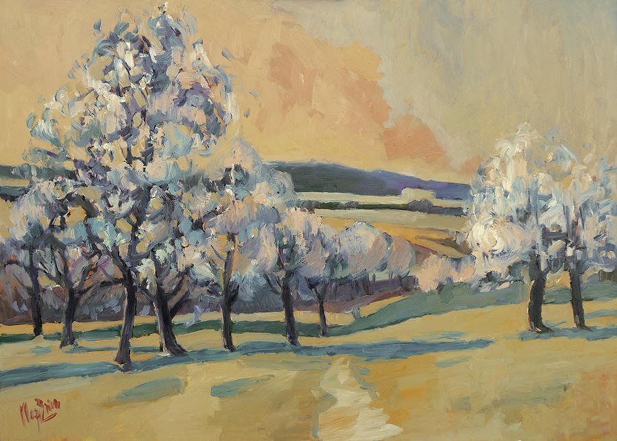 The Bellet Orchard Painting by Nop Briex