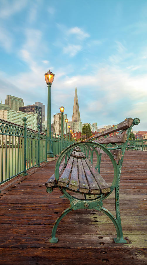 San Francisco Photograph - The Bench by Jonathan Nguyen