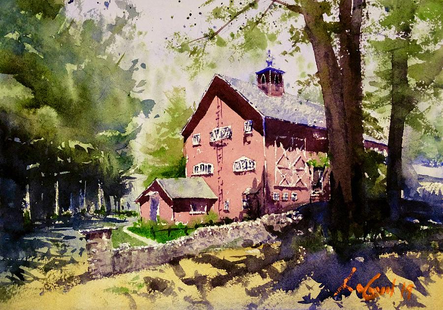 Tree Painting - The Berkshires by Max Good