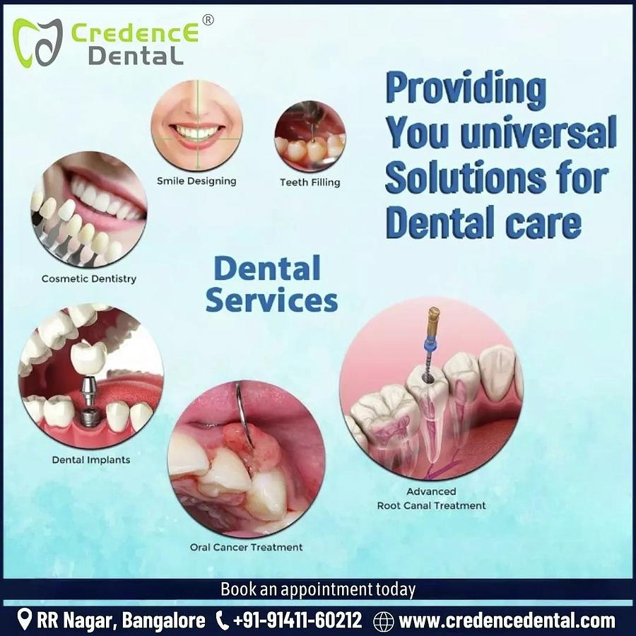 The Best Dental Clinic in Bangalore Digital Art by Credence Dental ...