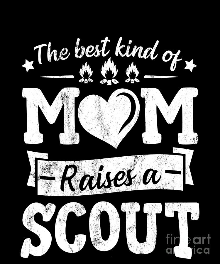 The Best Kind Of Mom Raises A Scout Proud Patriotic T-Shirt The Best Kind Of Mom Raises A Scout Proud Patriotic T-Shirt