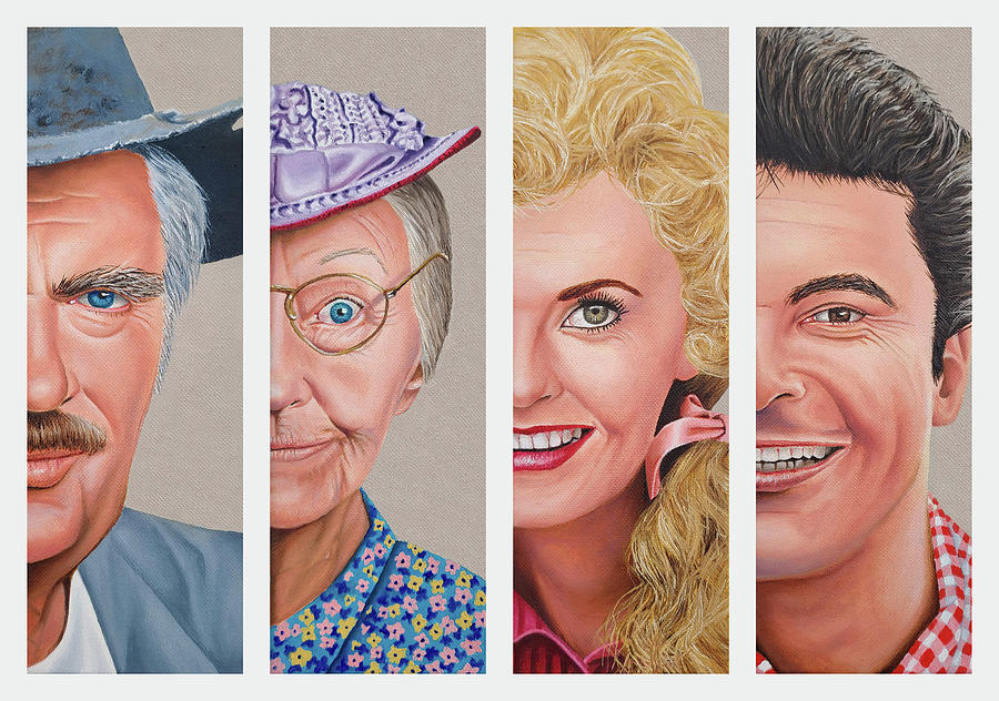The Beverly Hillbillies Painting by Vic Ritchey