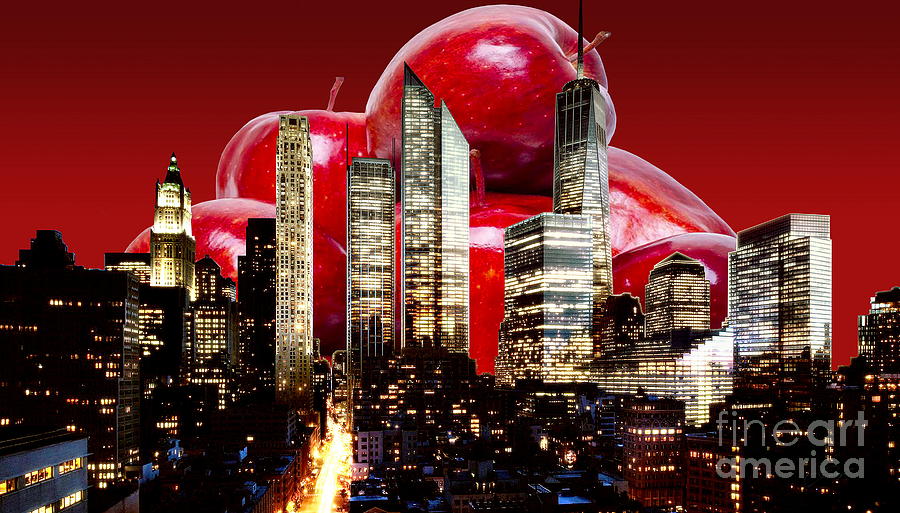 The Big Apple Digital Art by Jerzy Czyz