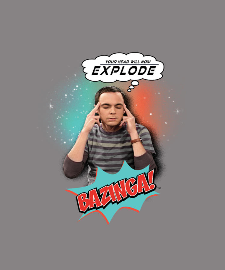 The Big Bang Theory Sheldon Explode Digital Art By Phuoc Thinh Pixels