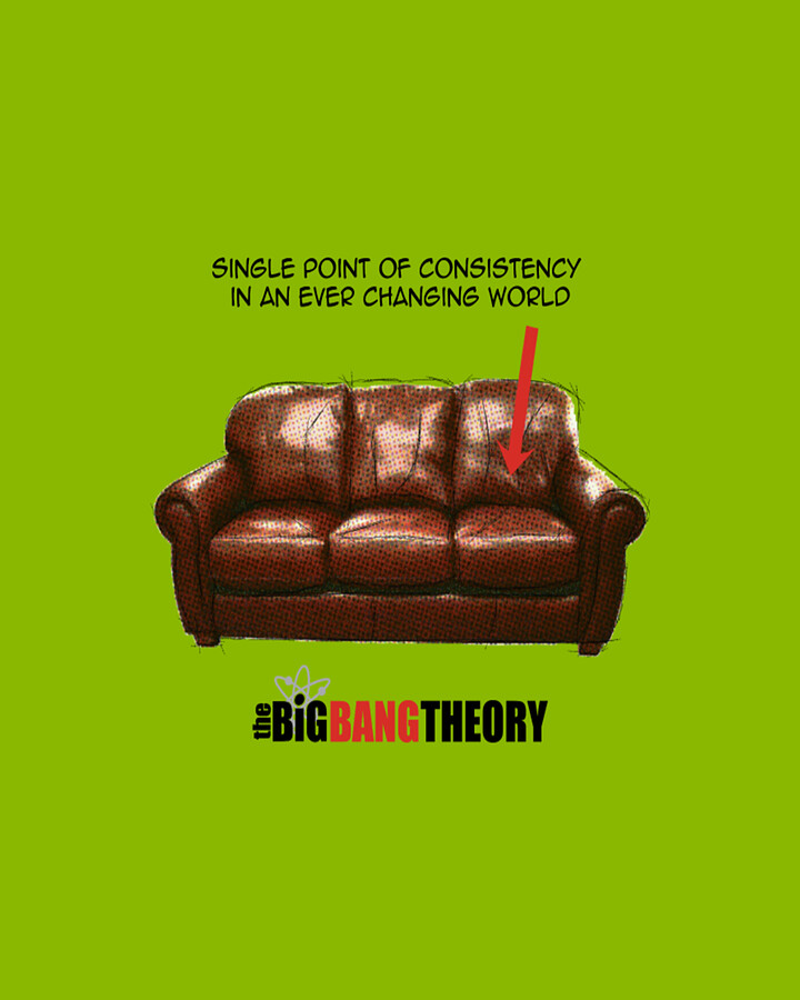 The Big Bang Theory Sheldon's Couch Digital Art by Phuoc Thinh Fine
