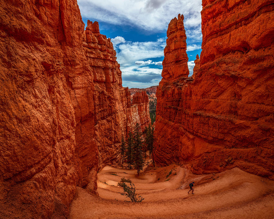 The Big Bryce Climb Photograph by Andrew Zuber