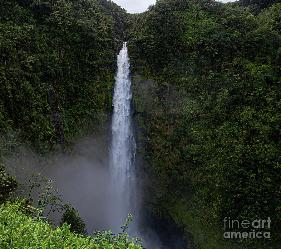 Waterfall Photograph - The Big Island waterfalls 2.9497 by Stephen Parker