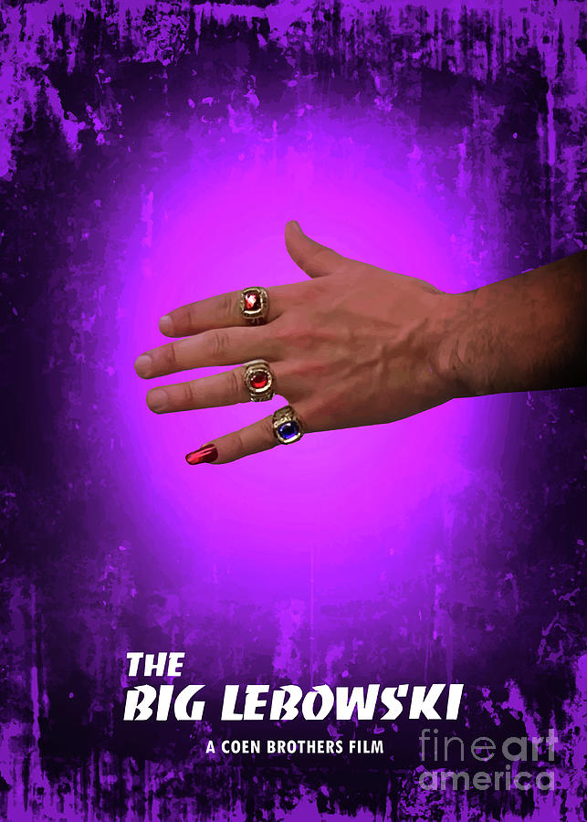 The Big Lebowski Digital Art - The Big Lebowski by Bo Kev