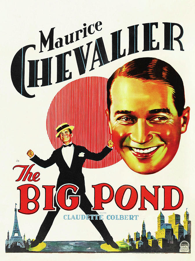 THE BIG POND -1930-, directed by HOBART HENLEY. Photograph by Album
