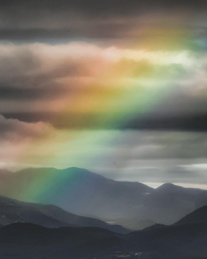 The Big Rainbow  Photograph by Auranatura Art