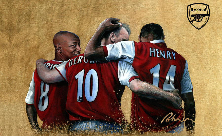 The Big Three - Arsenal Fc Painting