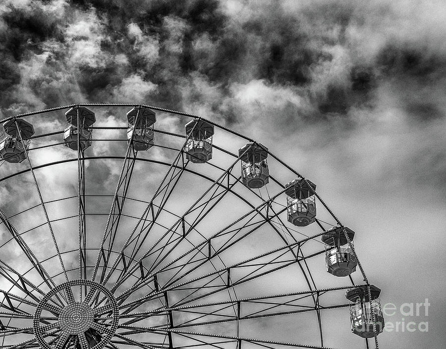 The Big Wheel Photograph by Jim Orr