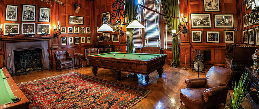 The Biltmore Billiard room Photograph by Mark Papke