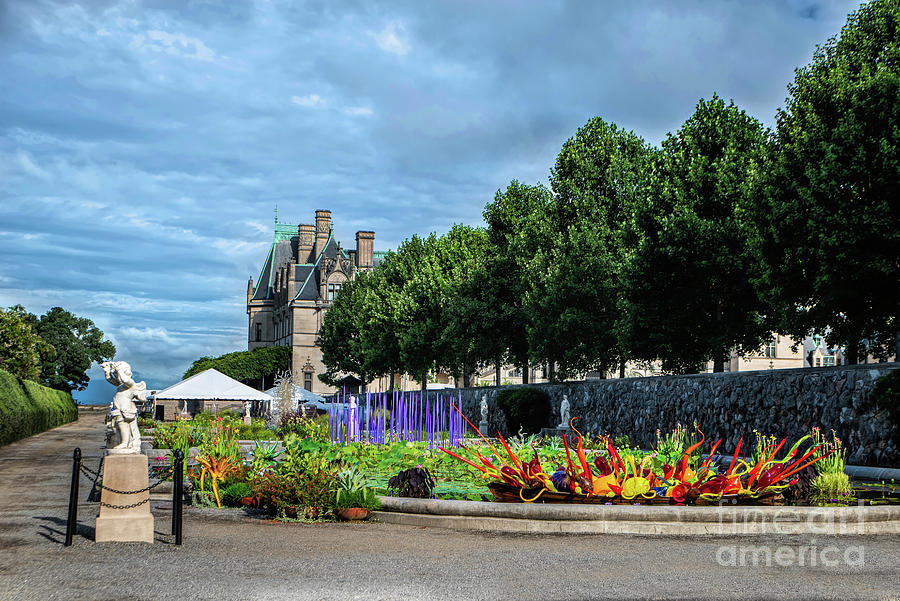 The Biltmore Gardens Photograph by Ed Taylor