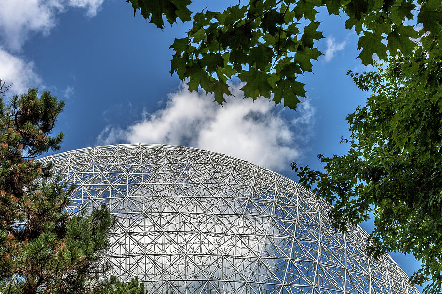 The Biosphere Dome Photograph by W Chris Fooshee