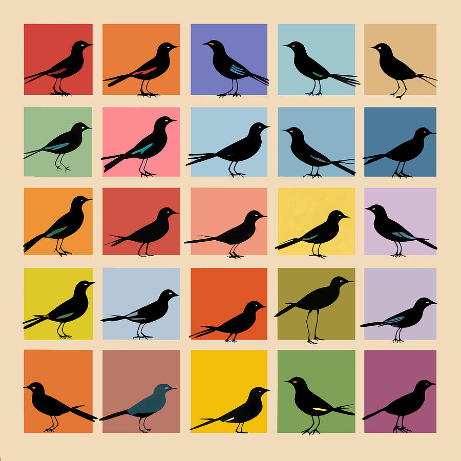 The Birds Digital Art by Steve Taylor