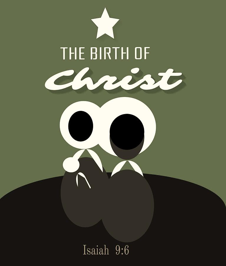 The Birth Of Christ 9 Digital Art by Miss Pet Sitter