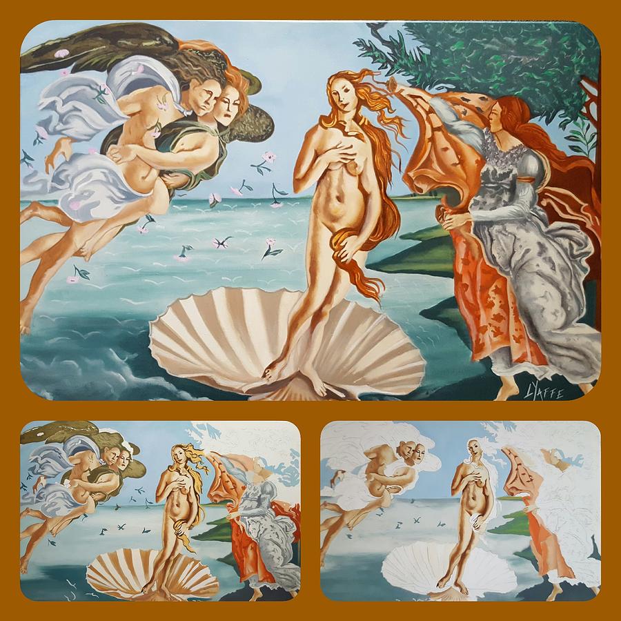 The Birth of Venus Painting by Loraine Yaffe