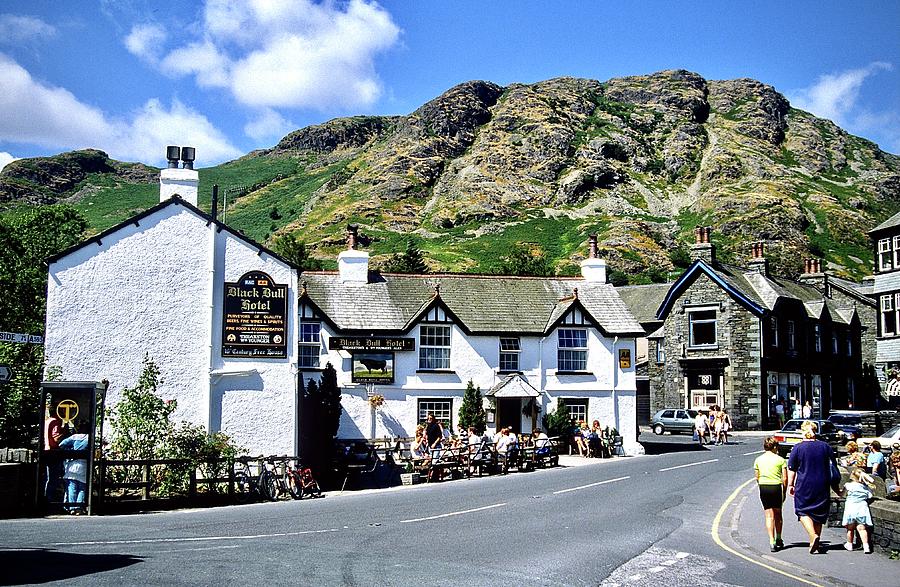 The Black Bull Inn and Hotel Coniston Lake District Photograph by Gordon James