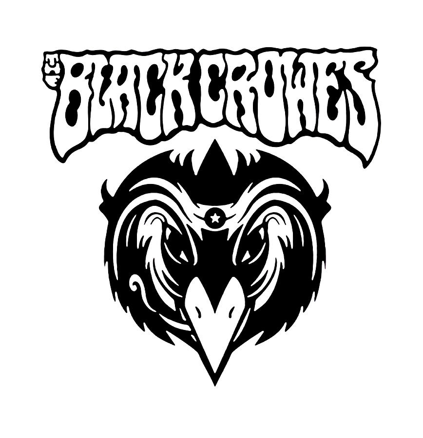 Music Digital Art - The Black Crowes by Charlie Bird