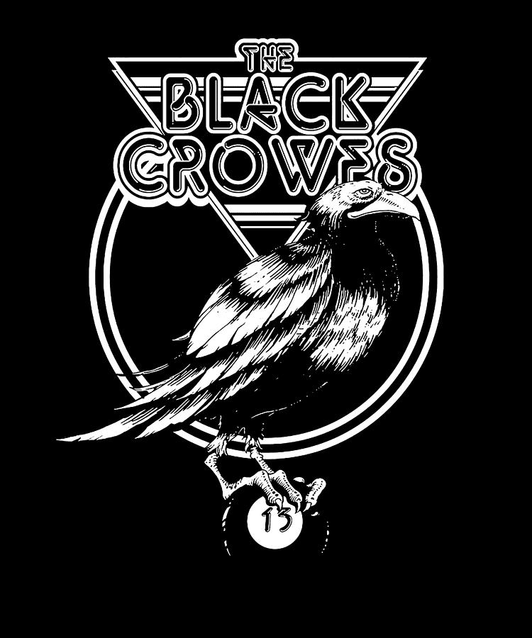 The Black Crowes Digital Art by Yun Mercer Art - Pixels