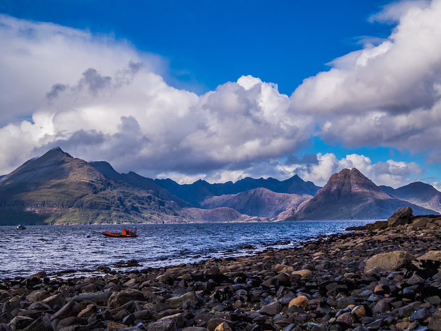 The Black Cuillin from Elgol, Isle of Skye Photograph by VWB photos
