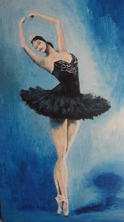 The Black Swan. Alicia Alonzo Digital Art by Li Lopez - Fine Art America