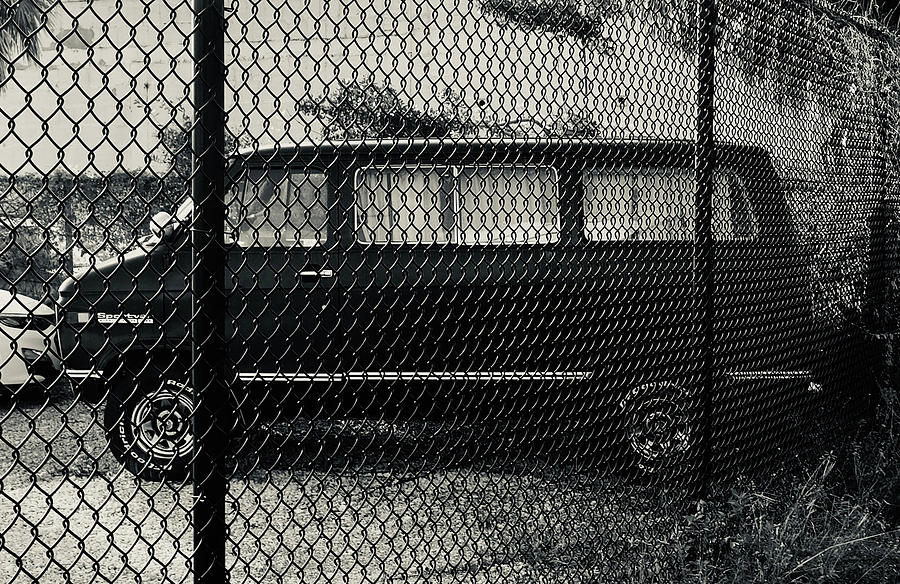 The Black Van Photograph by Luz Resto The Black Van Photograph by Luz Resto