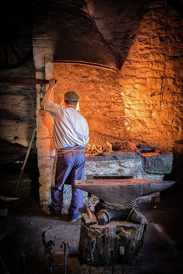 The Blacksmith 2 Photograph by Nigel R Bell