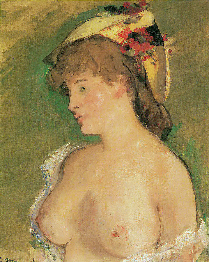 The Blonde 1878 Painting by Edouard Manet