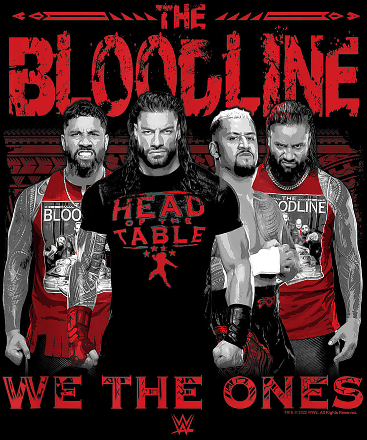 The Bloodline We The Ones Mixed Media by Wwe - Fine Art America