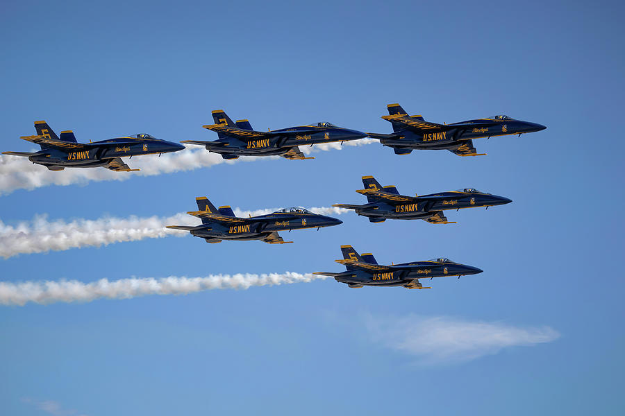 The Blue Angels Photograph by Bill Chizek - Fine Art America