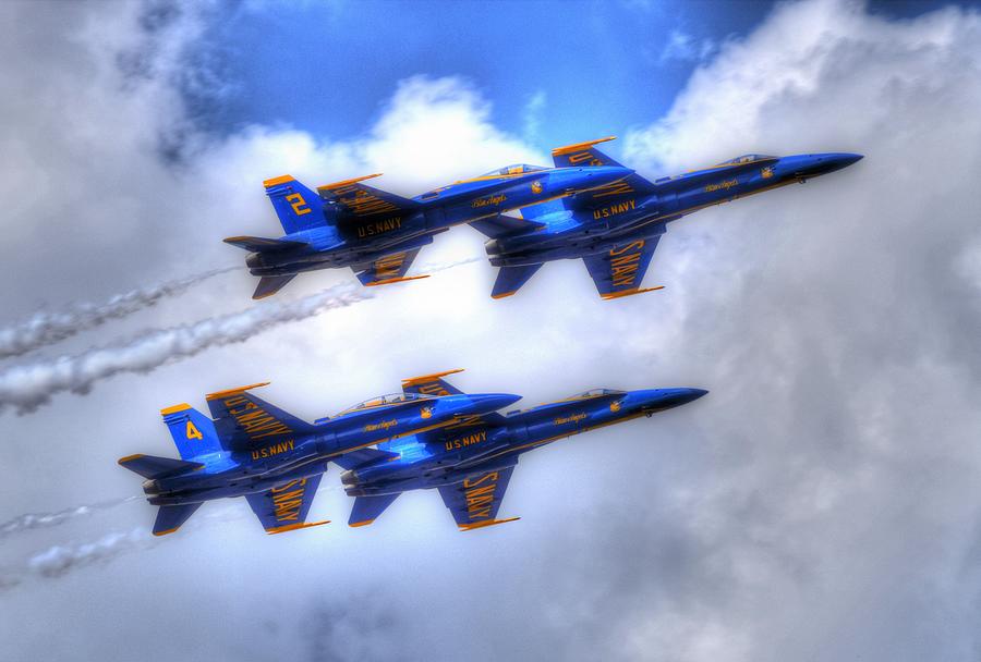 The Blue Angels Photograph by Randy Dyer - Fine Art America