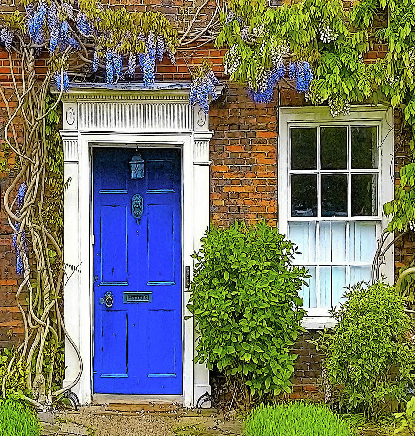 The Blue Door Photograph by Edward Gold Fine Art America
