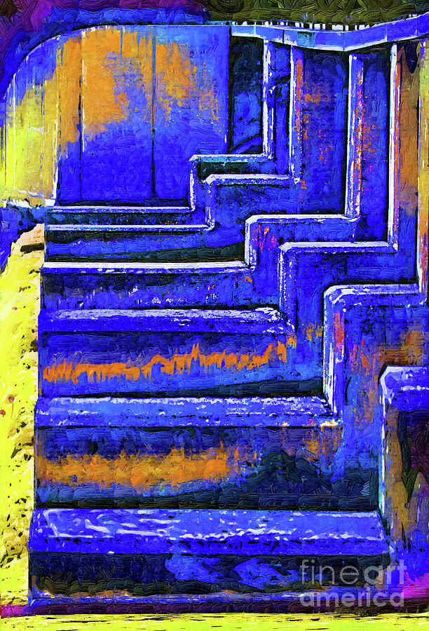 The Blue Flood Gates Digital Art by Kirt Tisdale