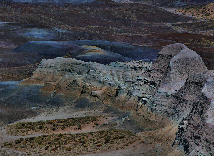 The Blue Mesa Photograph by Stephen Vecchiotti
