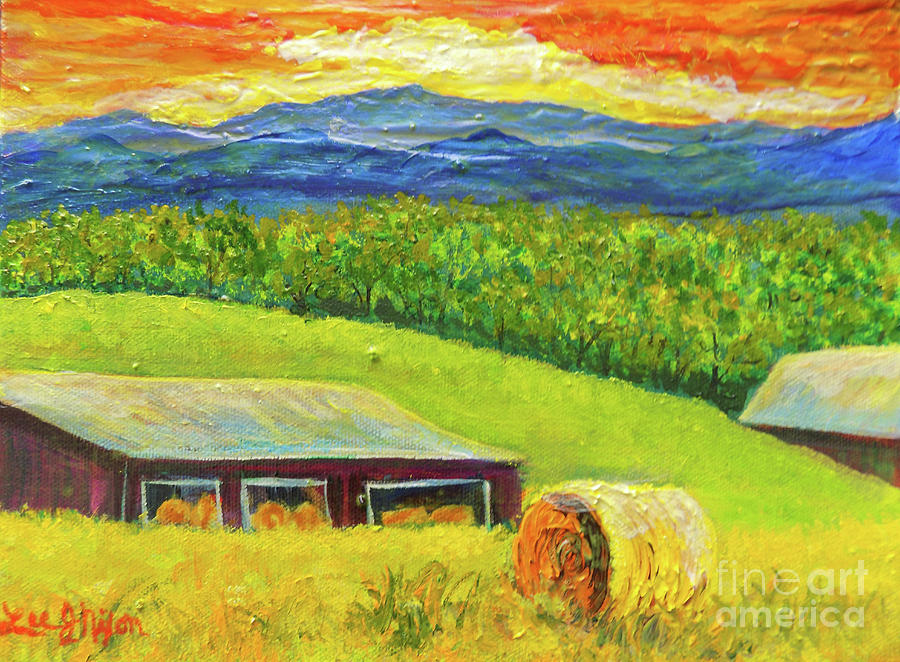 The Blue Ridge Painting by Lee Nixon