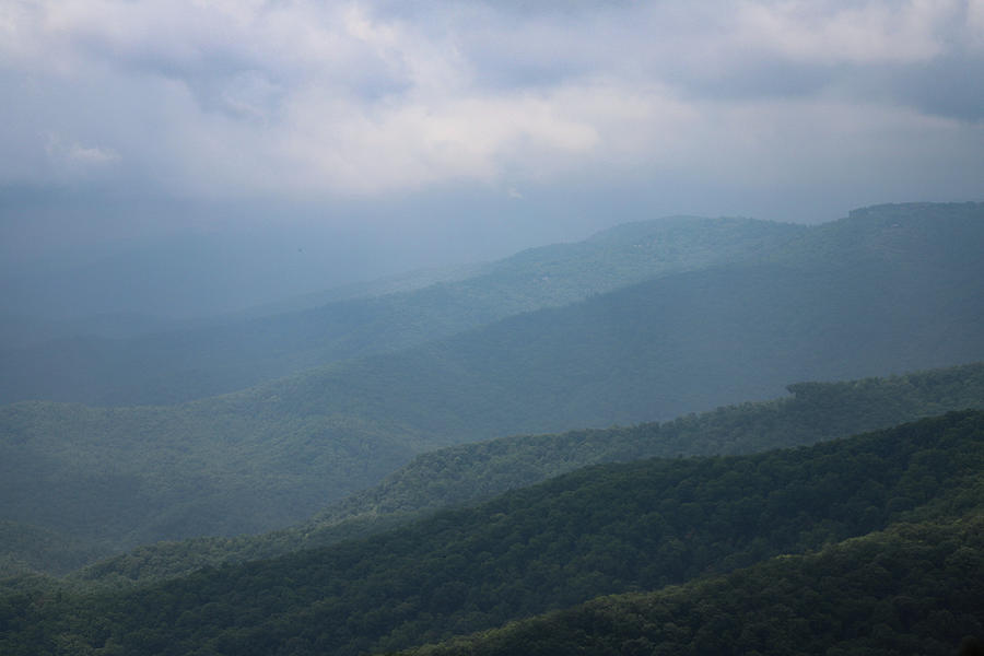 The Blues of The Blue Ridge Parkway Photograph by Karen Ruhl