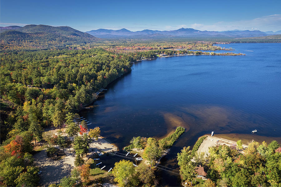 The Bluffs - Ossipee Lake, NH Photograph by John Rowe