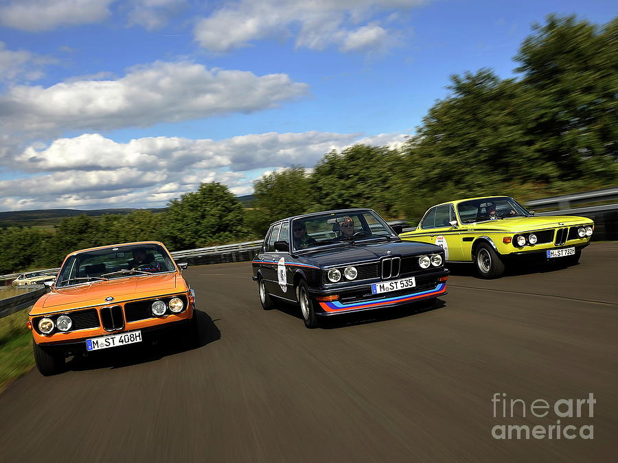 The BMW Classic BMW 6 Series E24, BMW 530 MLE E12 Photograph by ...